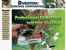 Tablet Screenshot of duratool.com